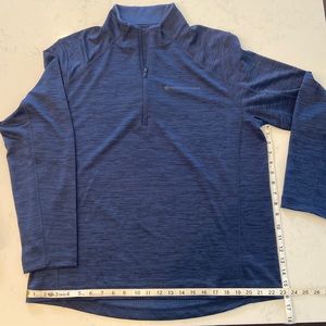 Vineyard Vines Men’s Large Blue Performance Pullover 1/2 zip